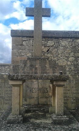 Monumento a la Falange en Sepúlveda. 