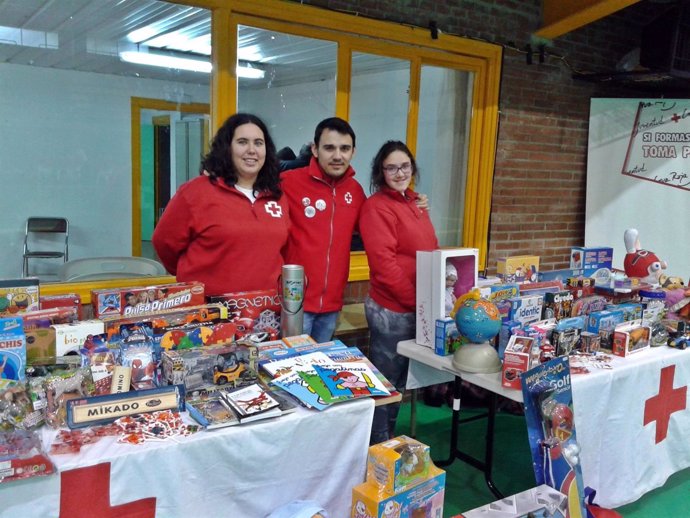 Juguetes recogidos en la campaña de Cruz Roja Ávila