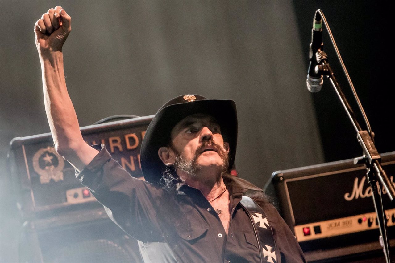 English rock band Motörhead performs live in Milan