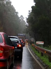 Varios accidentes provocan problemas de circulación