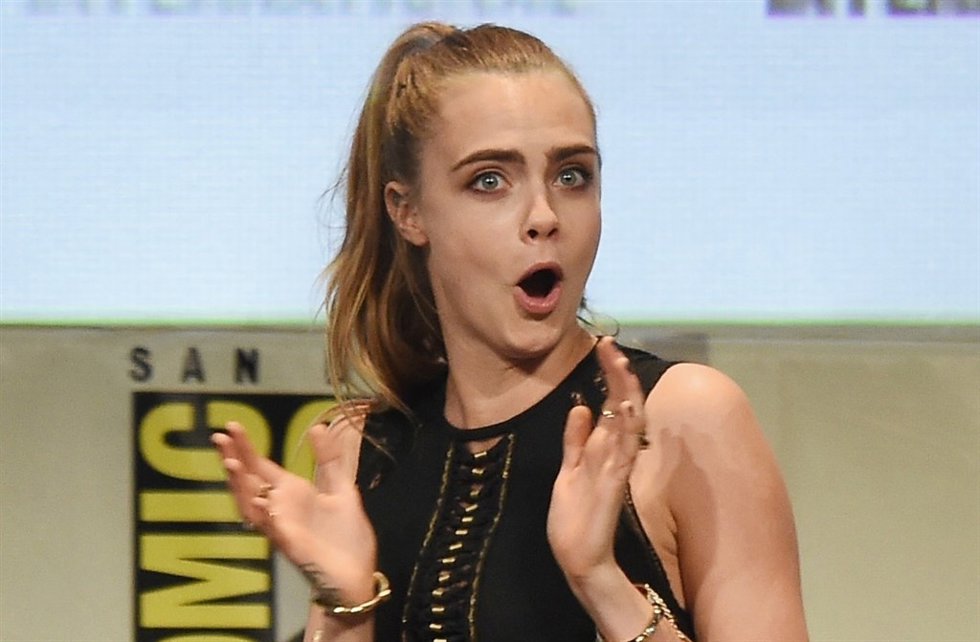 Cara Delevingne se burla de Ashton Kutcher y Mila Kunis 