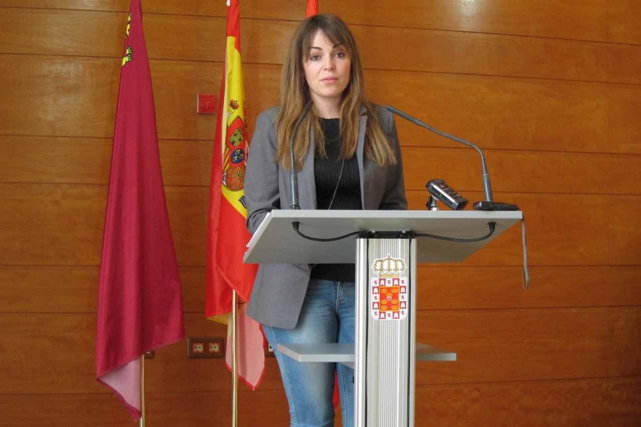 Rebeca Pérez en rueda de prensa