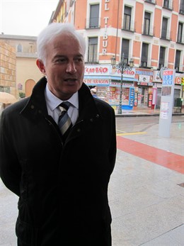 El portavoz del PP, Eloy Suárez