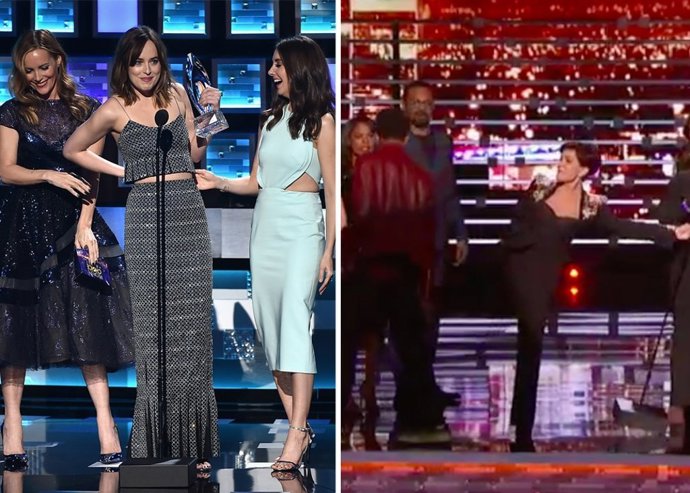People's Choice Awards: Del vestido roto de Dakota Johnson a Sharon Osbourne