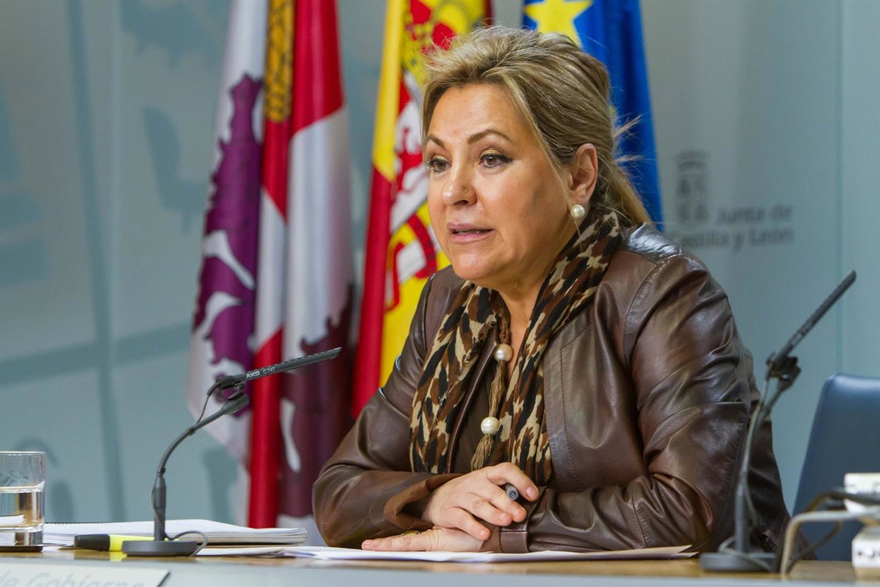 La vicepresidenta y portavoz de la Junta, Rosa Valdeón