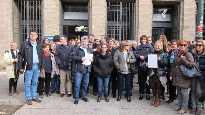 Sindicatos piden a Lambán que actúe en el conflicto del sector de la limpieza