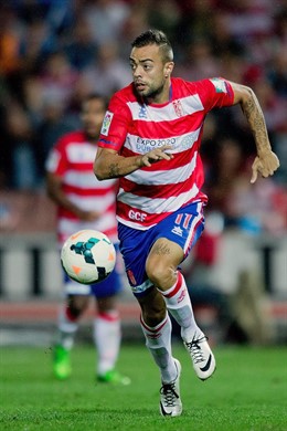 Dani Benítez, jugador del Granada