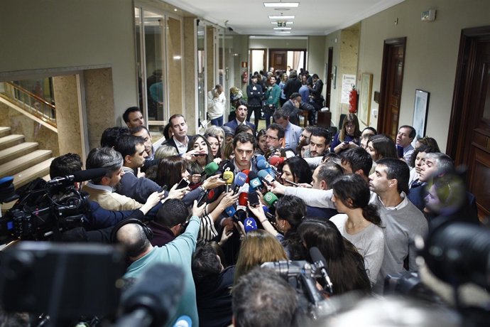 Albert Rivera recoge sus credenciales como diputado en el Congreso