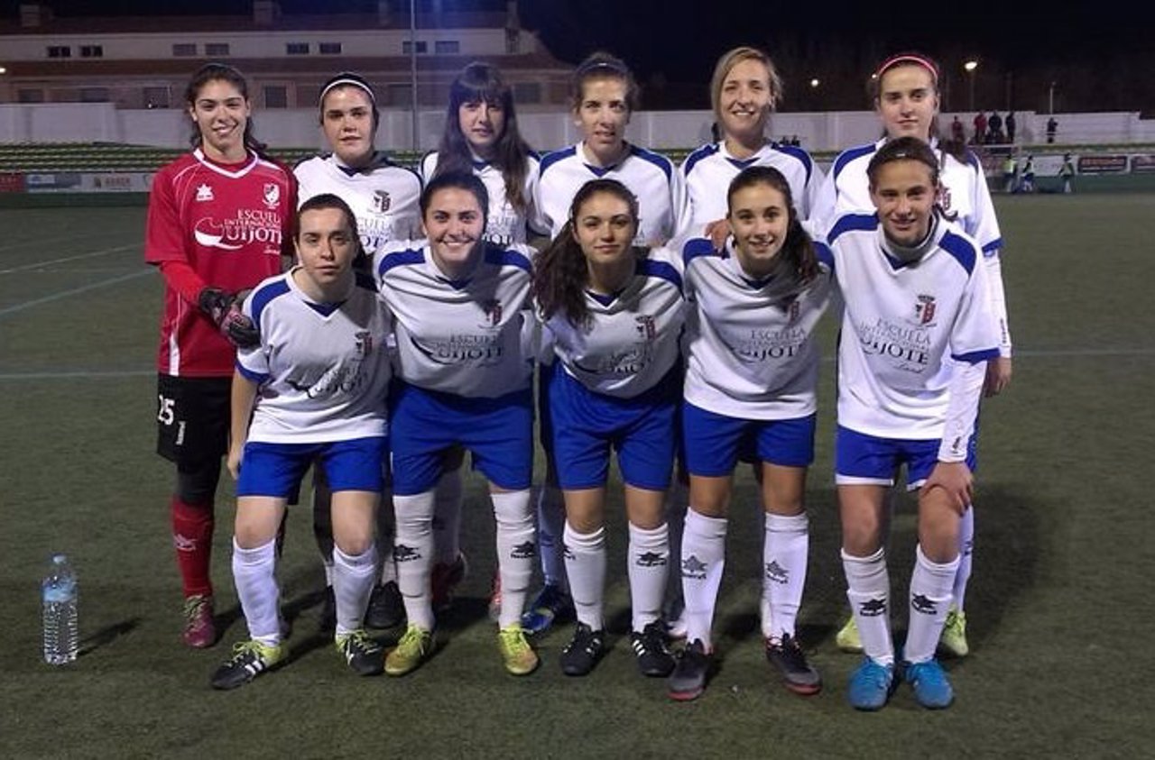 Las jugadoras del CFF Albacete 