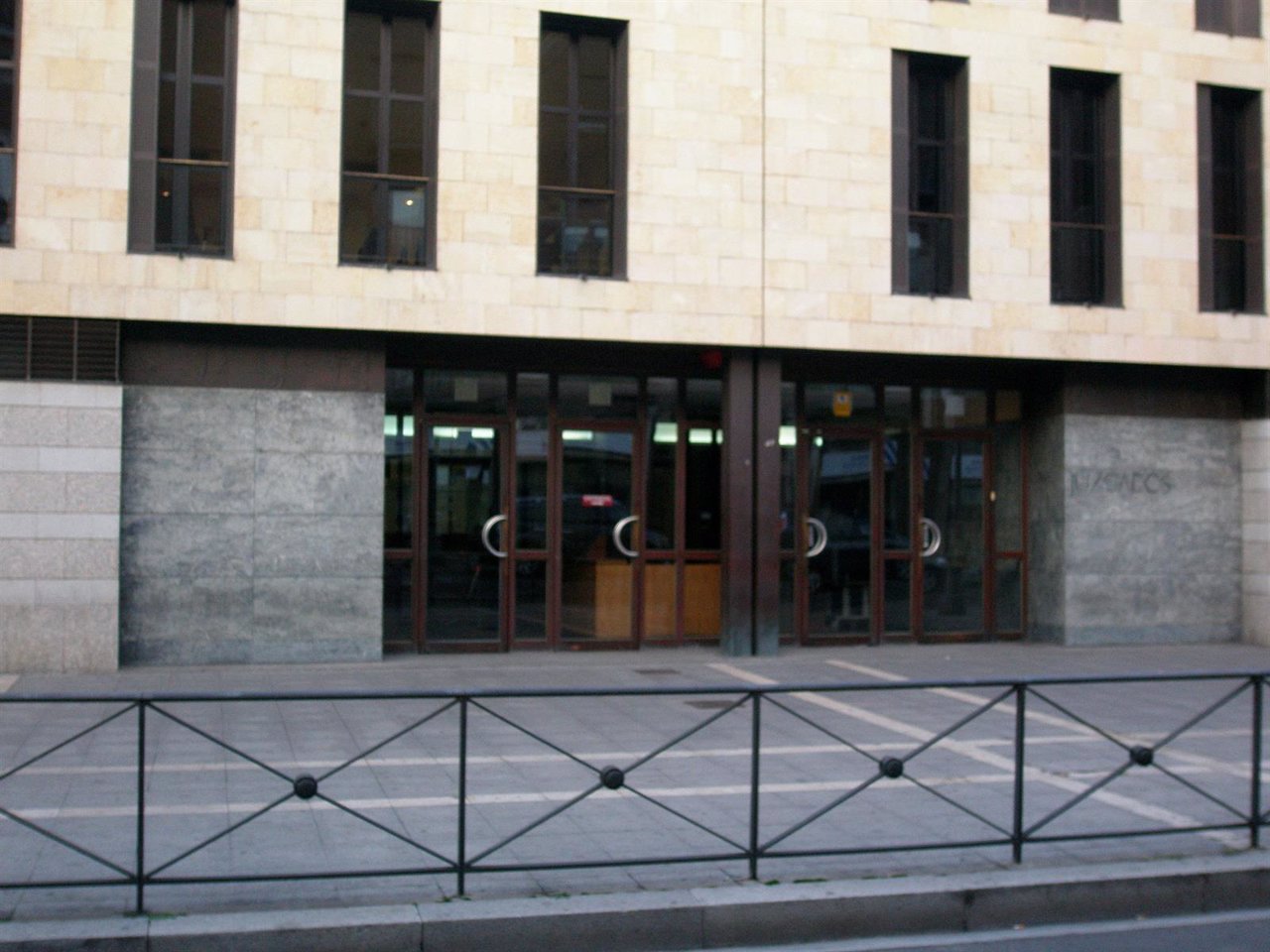 Edificio de los juzgados, escenario del juicio.
