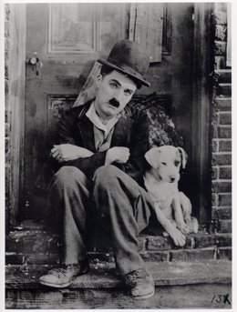Fotograma de una película de Charles Chaplin