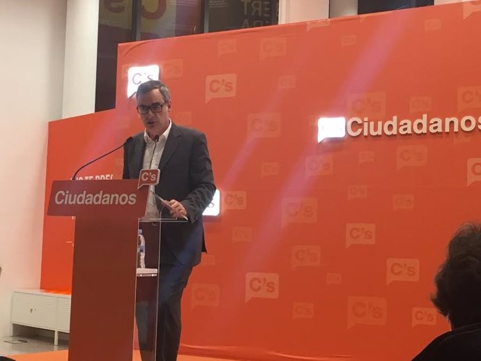 El vicesecretario general de Ciudadanos, José Manuel Villegas