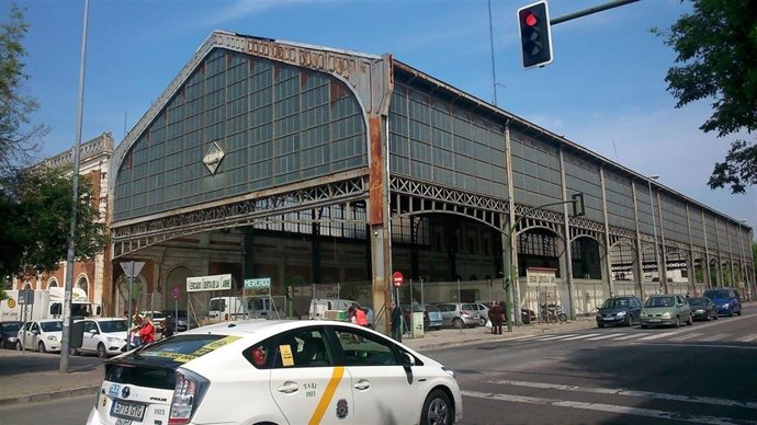 Antigua estación de Cádiz.