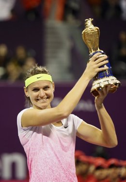 La tenista checa Lucie Safarova gana el título en Doha