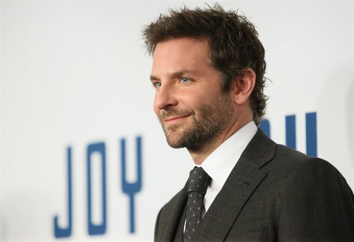 Bradley Cooper en la presentación de Joy