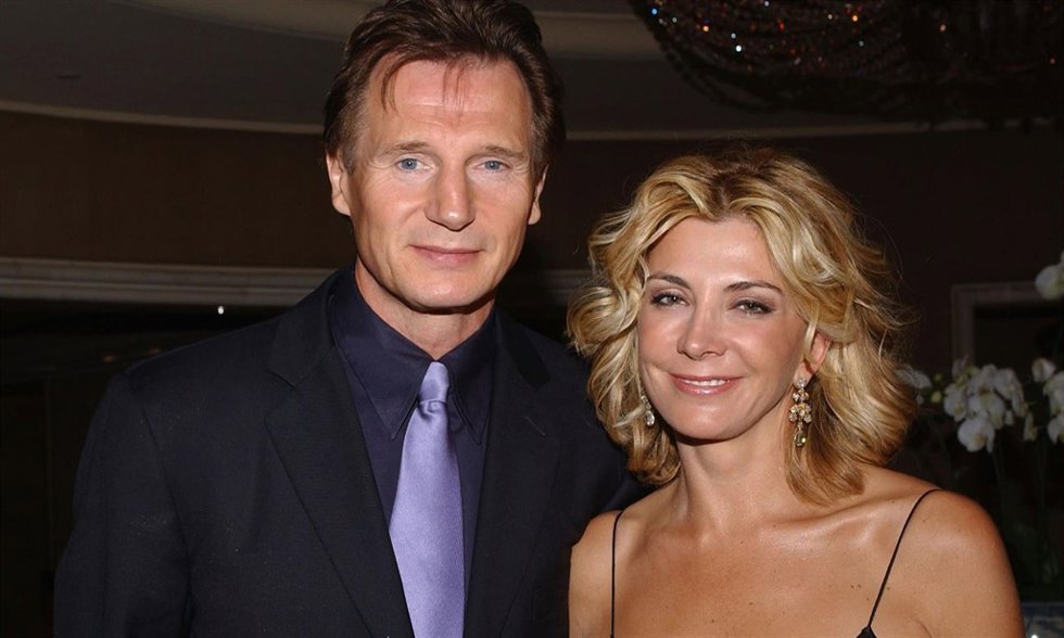 Liam Neeson y Natasha Richardson 