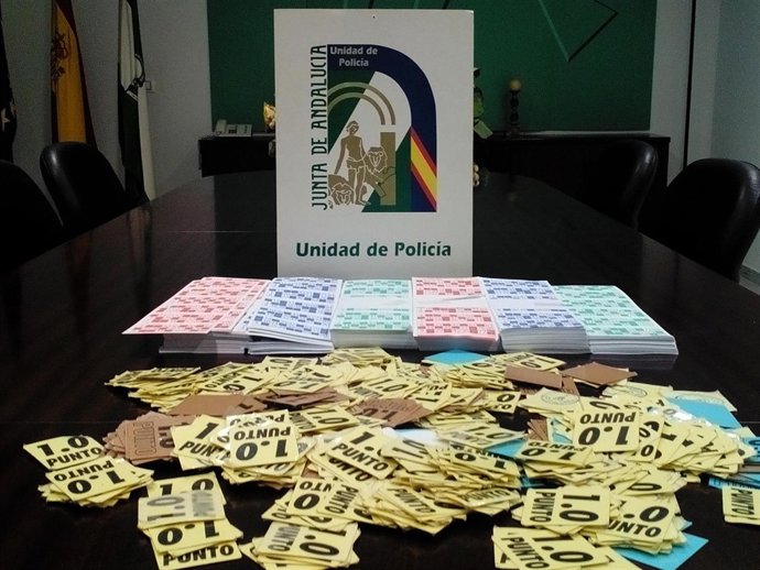 Intervención contra el bingo ilegal