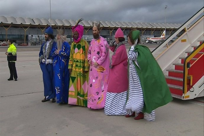 Los Reyes Magos llegan a Madrid 