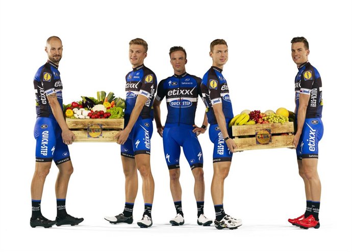 Equipo ciclista ETIXX QUICKSTEP y Lidl