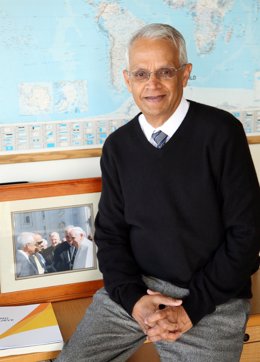 El climatólogo indio Veerabhadran Ramanathan