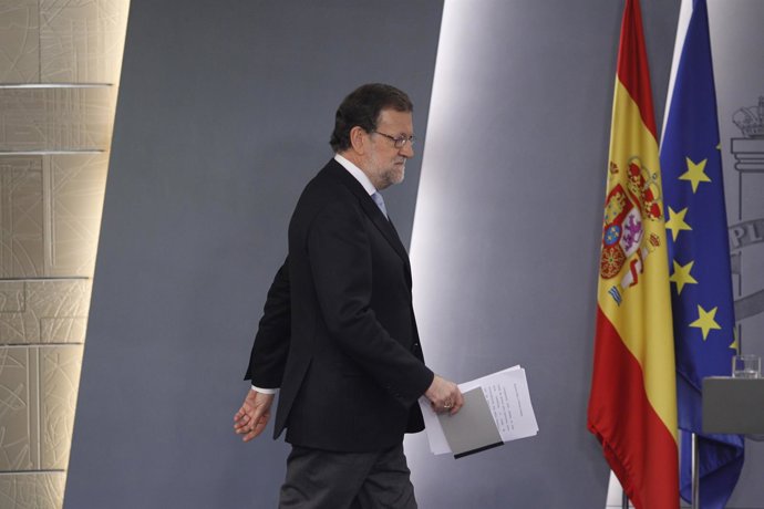 Mariano Rajoy en Moncloa