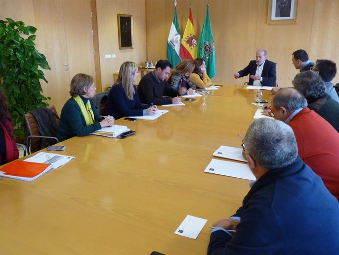 Reunión del Gobierno provincial.