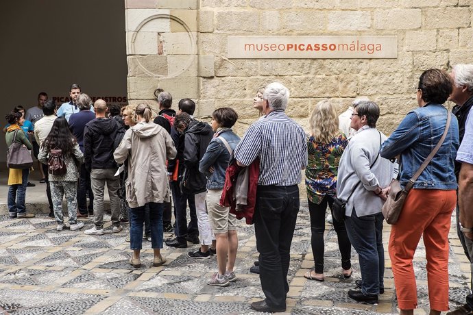 Museo picasso málaga visitantes 2015 balance