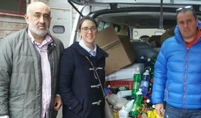 Entrega de alimentos 