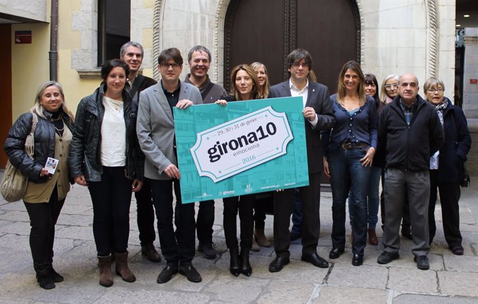 Presentación del Girona 10 2016