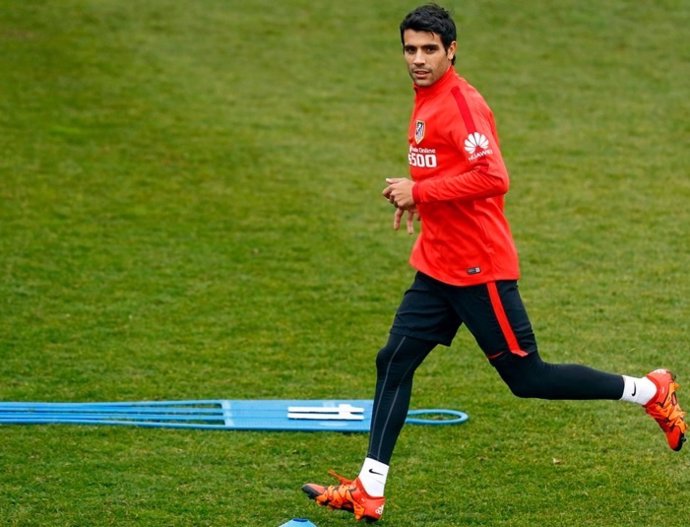 Augusto Fernández Atlético entrenamiento