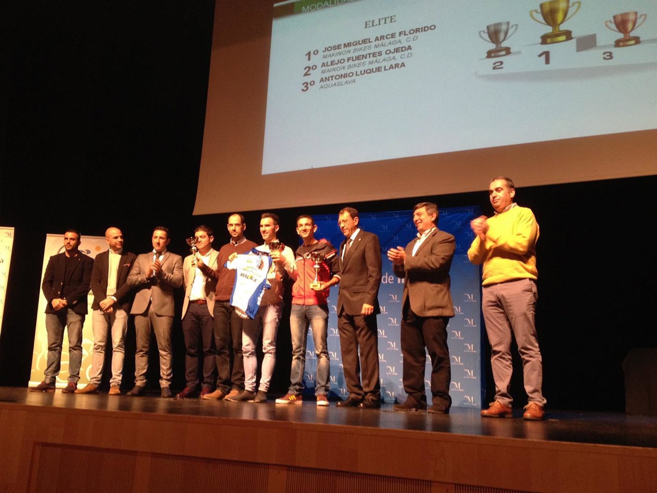 Gala Provincial del Ciclismo en Málaga 