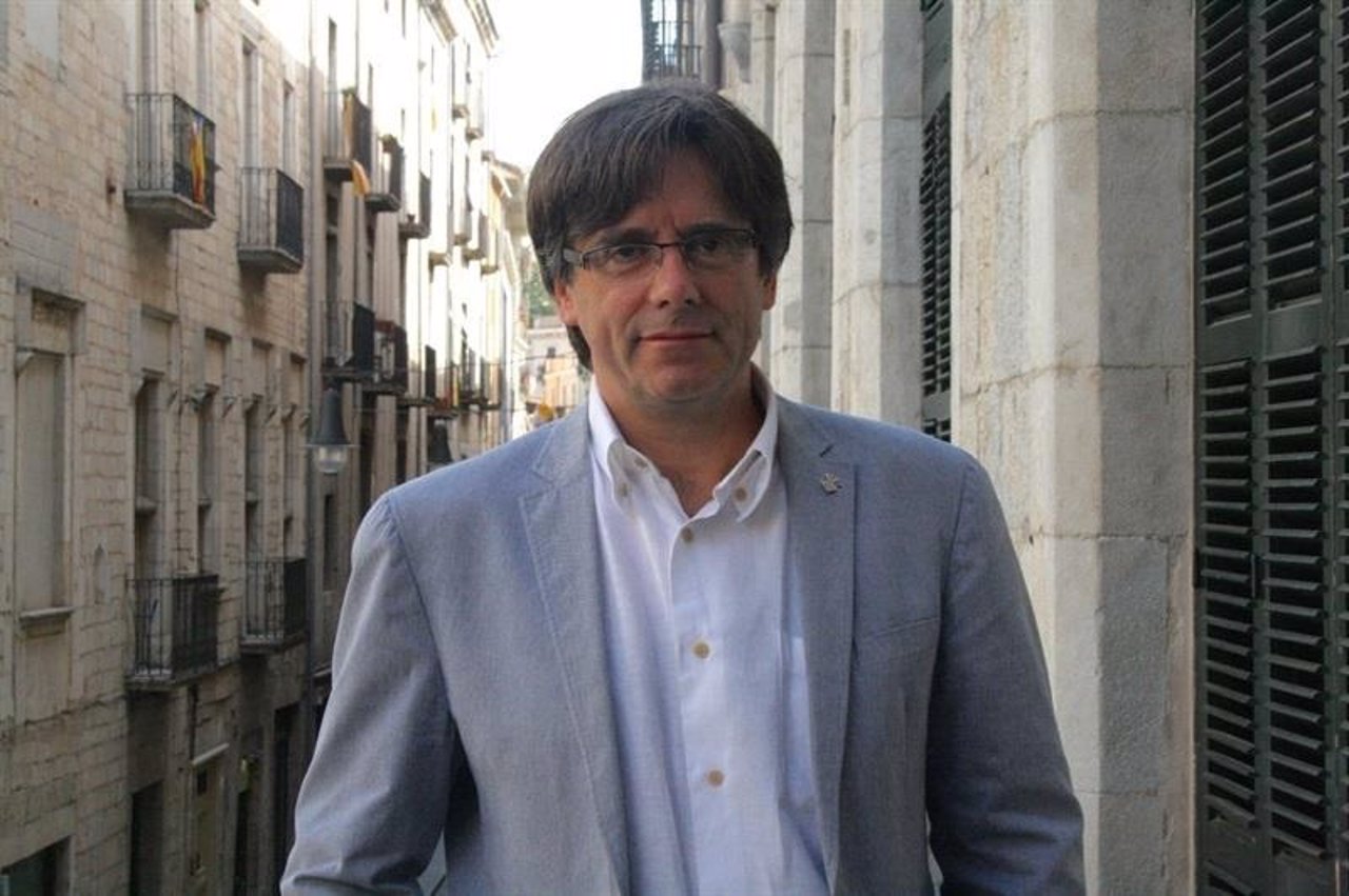 El alcalde de Girona, Carles Puigdemont