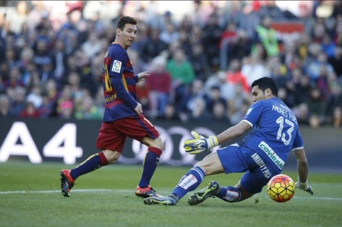 Messi Barcelona Granada Andrés Fernández