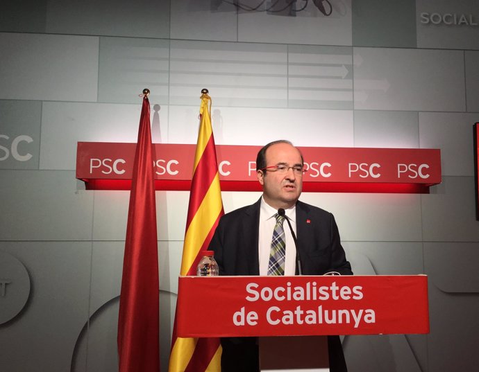 Miquel Iceta (PSC) valora el acuerdo de investidura