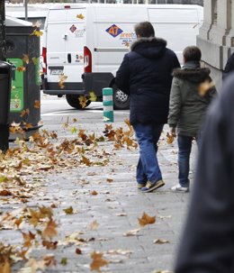 Recursos de viento, temporal, hojas, otoño