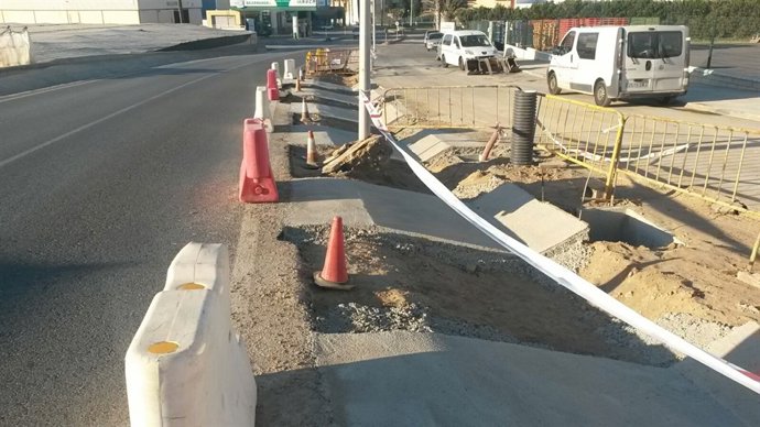 Arreglos en carreteras