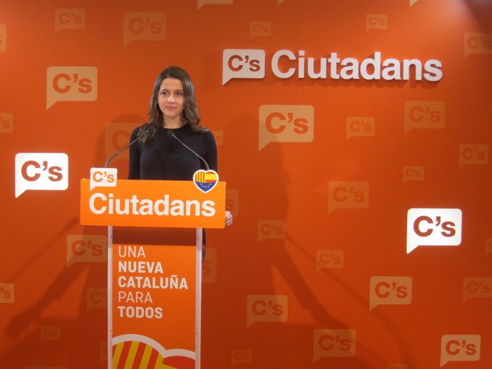 La líder de C's en el Parlament, Inés Arrimadas.
