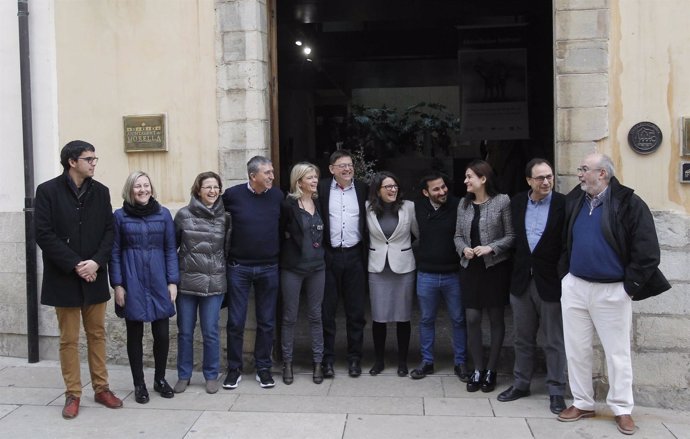Consell de la Generalitat Valenciana en el seminari d'Hivern en Morella