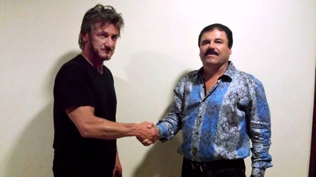 Sean Penn y El Chapo 