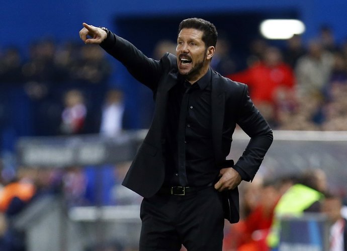 Atletico de Madrid vs Valencia, Cholo Simeone 