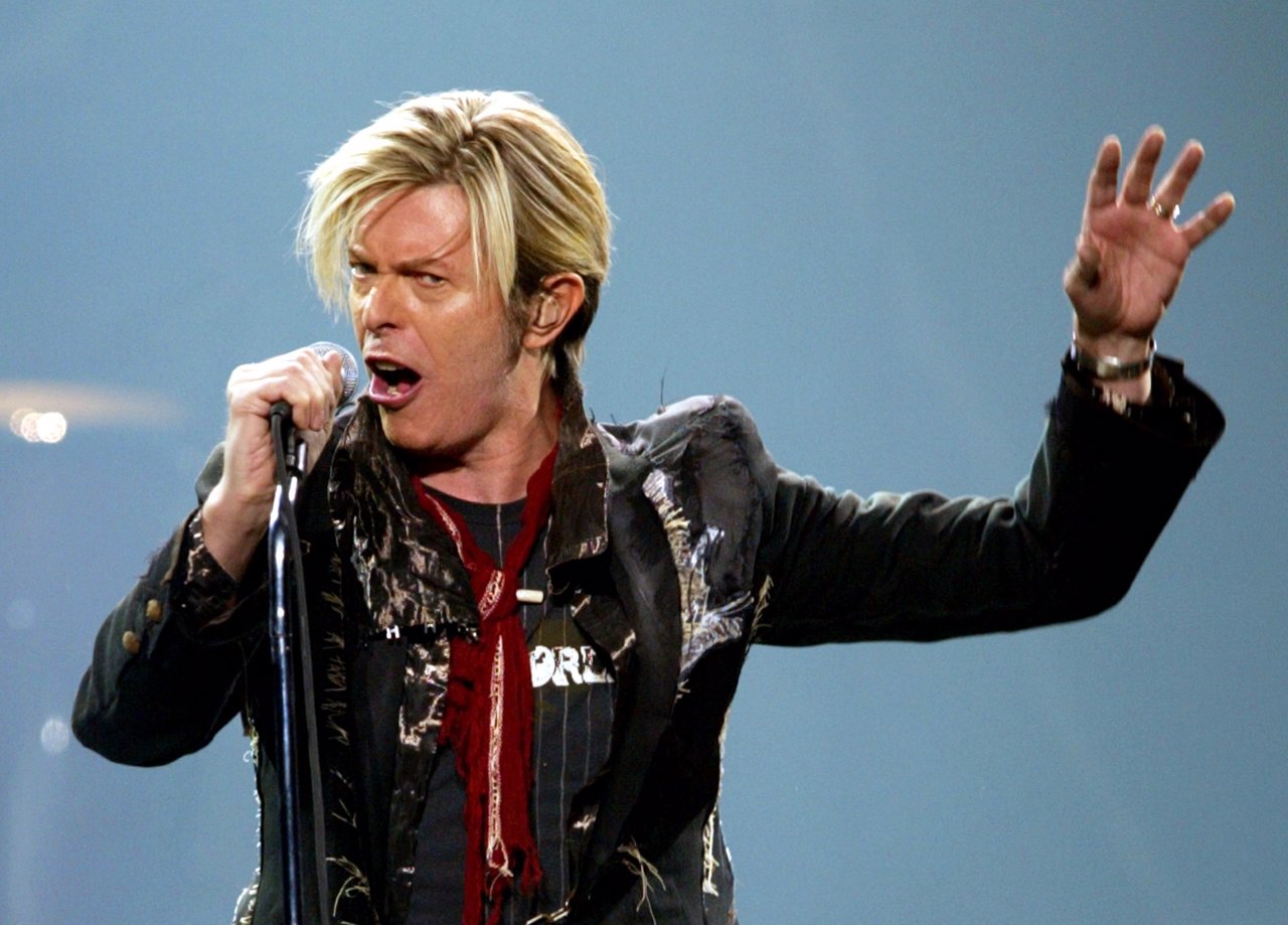 David Bowie performs his North American debut of 