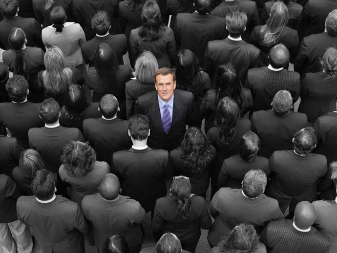 Gente autoestima hombre trabajador