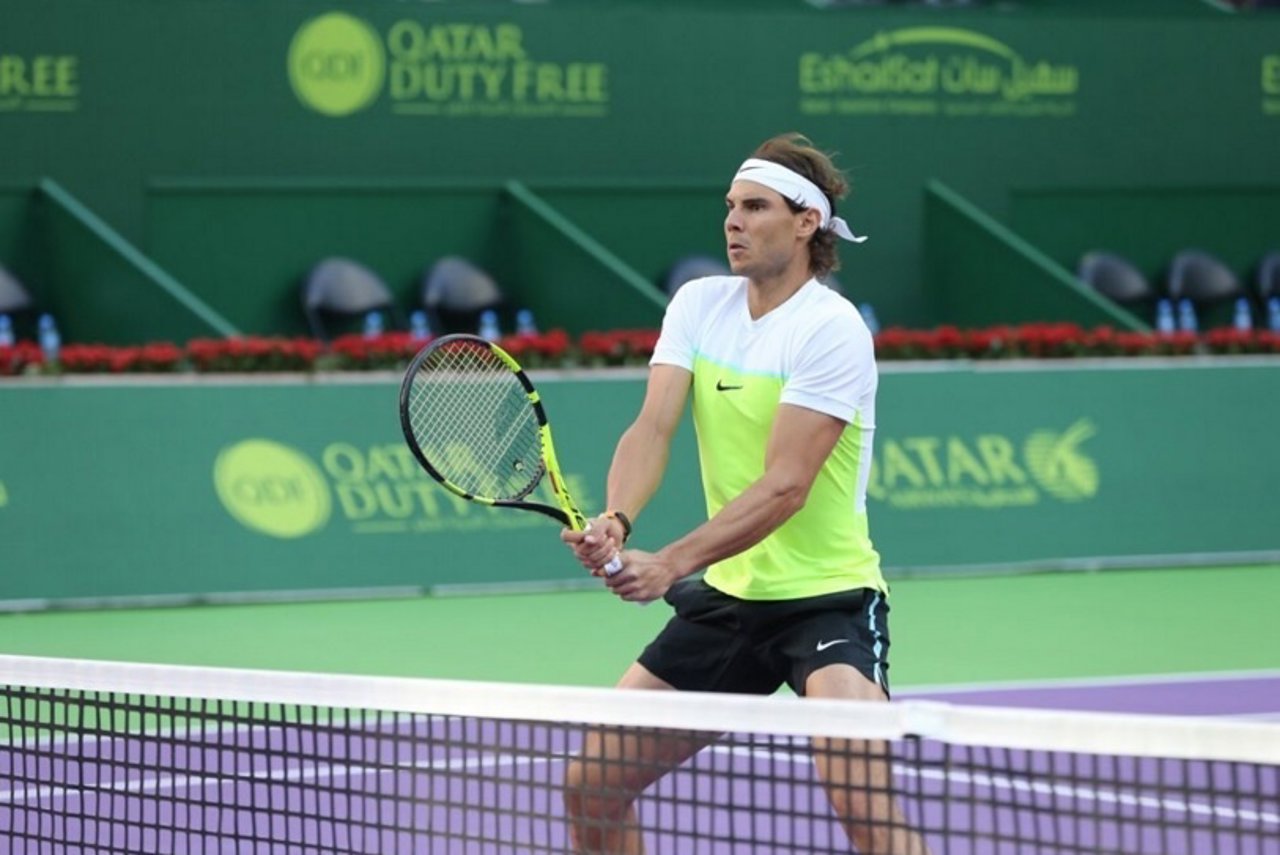 Rafa Nadal Doha Catar