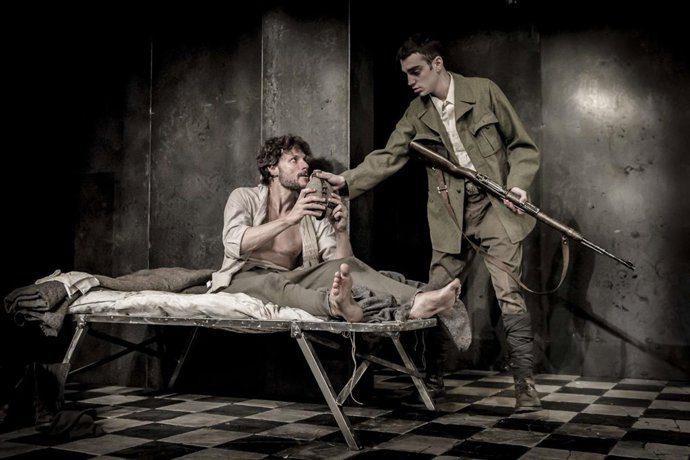 Esceba de 'La piedra oscura'. Firma: Ayuntamiento de Segovia.