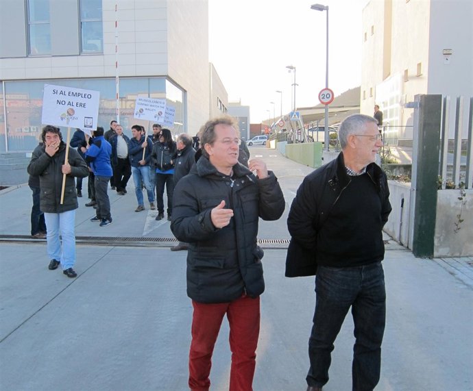 Pedro Luis Hojas y Agustín Prieto