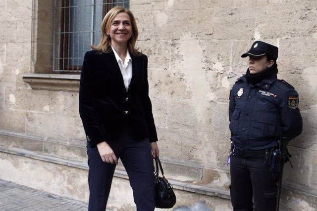 La Infanta, la última en declarar
 por 'caso Nóos'