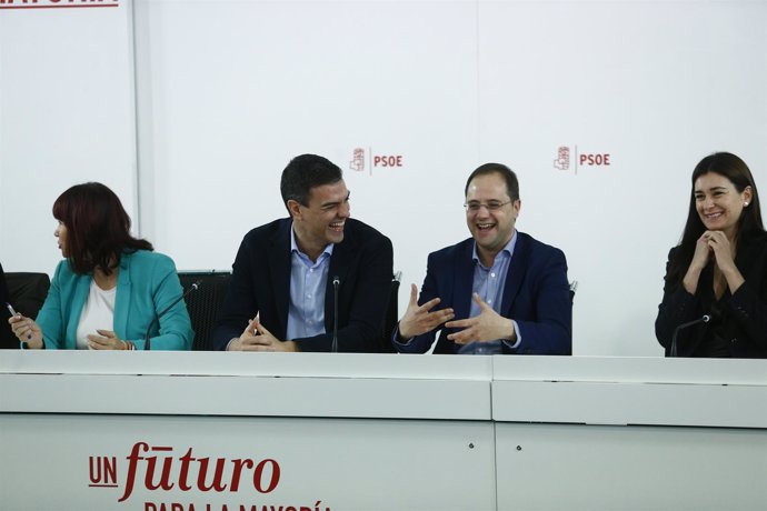 Pedro Sánchez preside la Ejecutiva Federal del PSOE