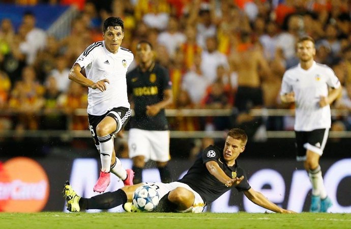 Enzo Pérez,Valencia CF- AS Mónaco