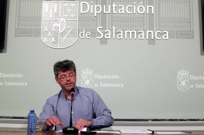 El portavoz del Grupo Ciudadanos en la Diputación de Salamanca, Manuel Hernández