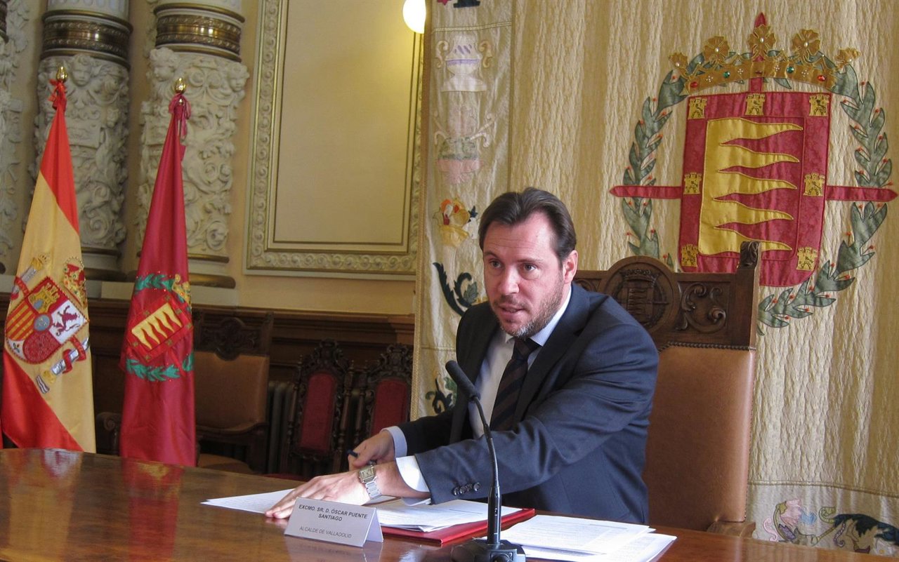 El alcalde de Valladolid, Óscar Puente